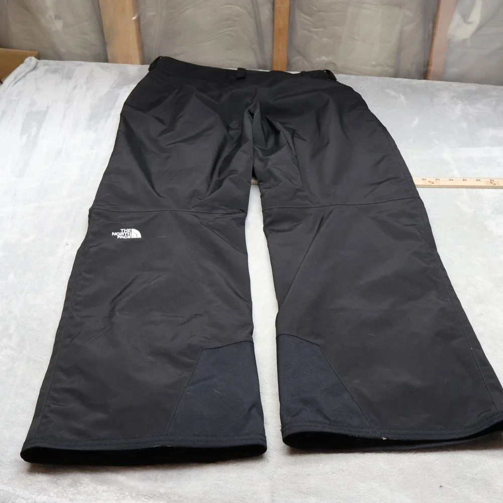 North Face Snow Pants Mens Medium Black Ski‎ Snowboard Winter Waterproof 34x31
